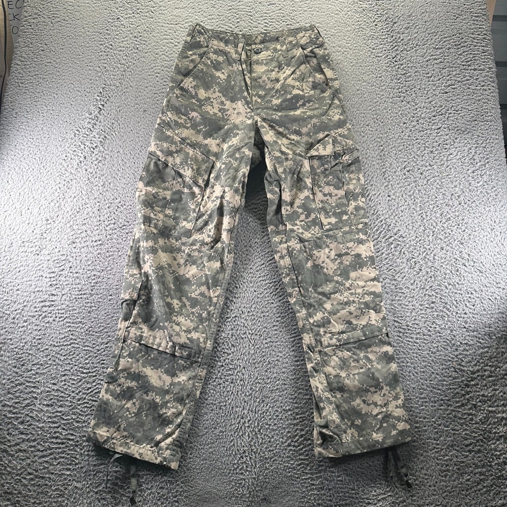 US Military Pant Men's XS Brown Camouflage Cotton Straight Leg Uniform Combat‎